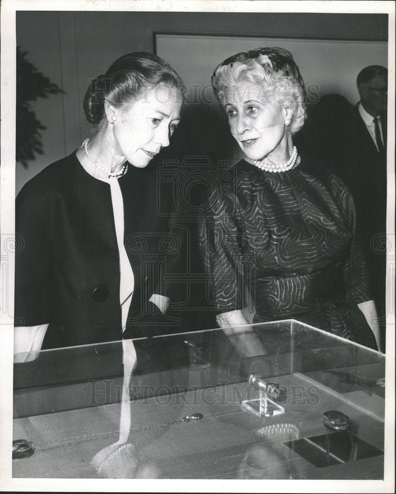 1962 Press Photo MRS. T. CLIFFORD RODMAN MRS. JOHN V. FAREWELL - Historic Images