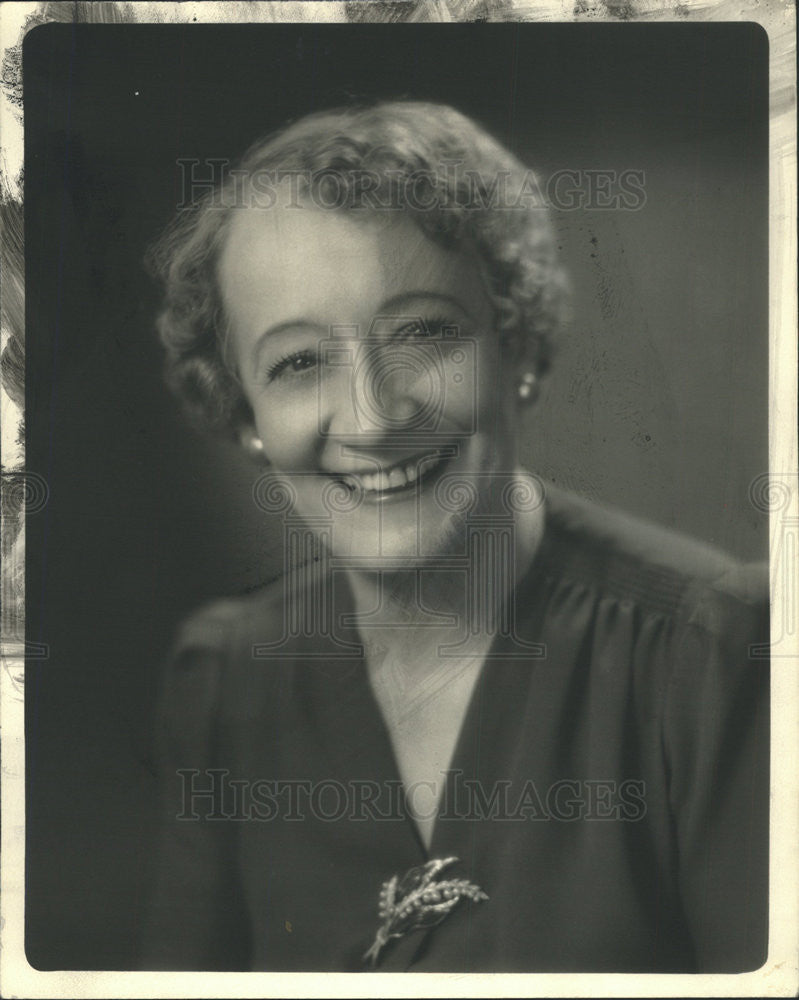 1955 Press Photo Myrtle Bigden widely known actress died at the age of 50 - Historic Images