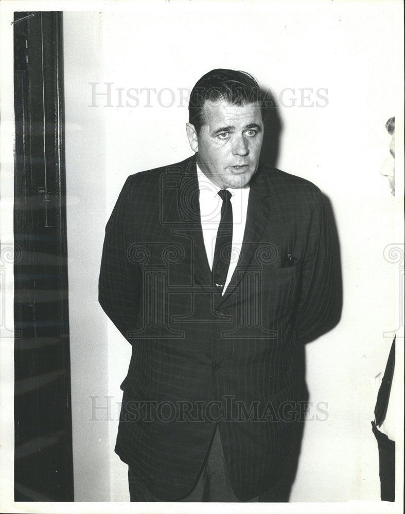 1964 Press Photo Sheriff Edward Dowd of Woodatock Ill. - Historic Images