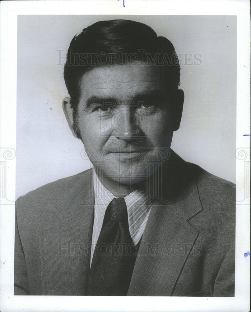 1981 Press Photo John Drury,TV news reporter - Historic Images