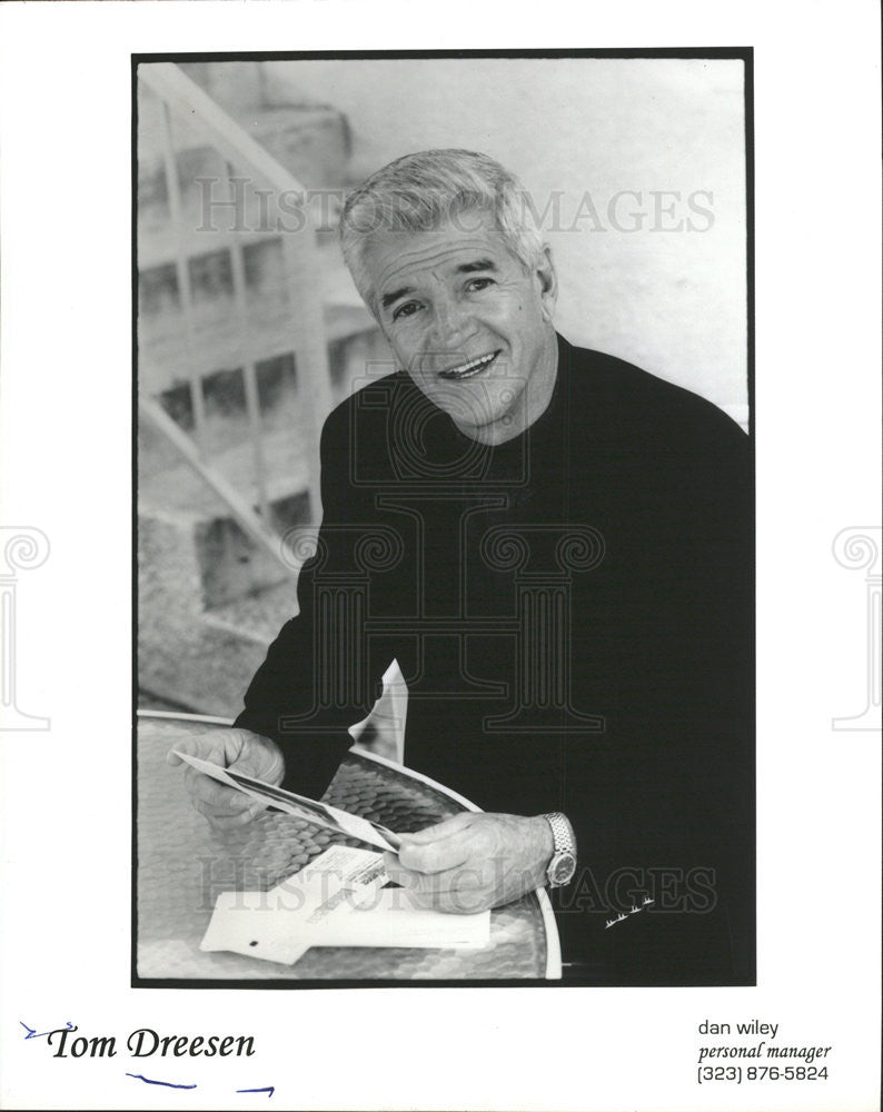 Press Photo Tom Dreesen, comedian - Historic Images