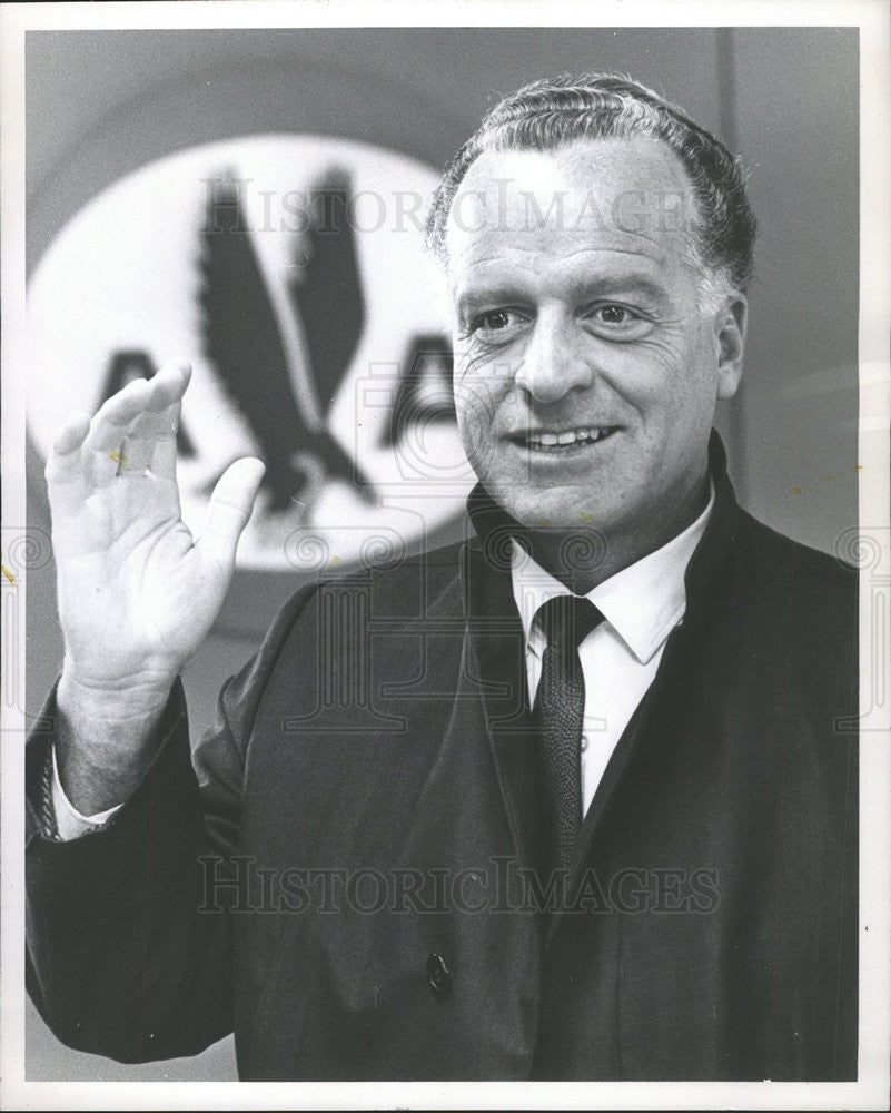 1968 Press Photo Conductor Carmen Dragon American Youth Orchestra - Historic Images