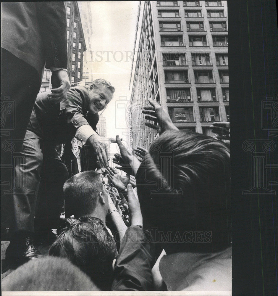 1968 Press Photo Nelson Aldrich Rockefeller - Historic Images