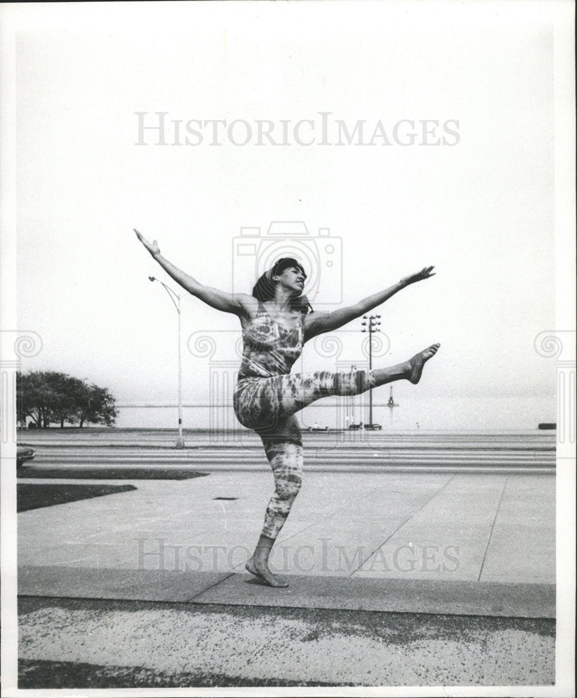 1969 Press Photo Jewel McLauria, Chicago choreographer - Historic Images