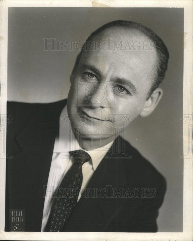 1957 Press Photo Herb Rogers, Producer of Tenthouse Summer Theatre - Historic Images