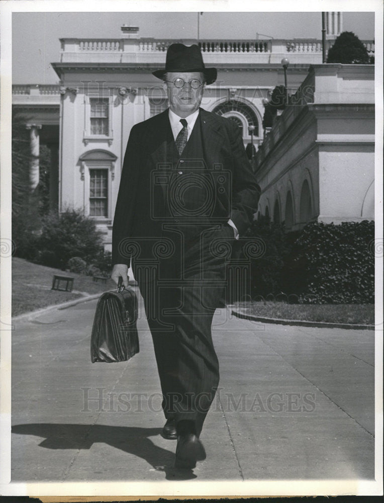 1941 Press Photo William H. Davis Chairman at White House - Historic Images
