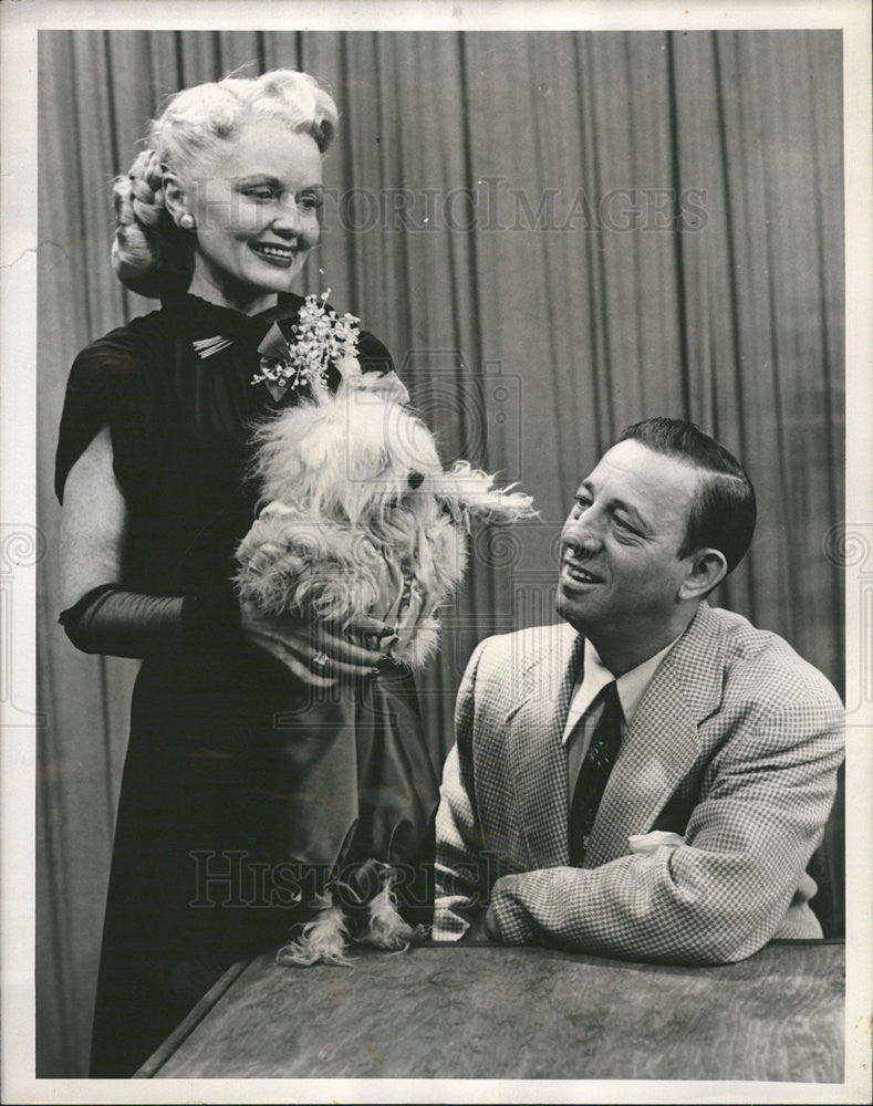 1952 Press Photo Ethel Thorsen co-star&#39;s on &quot;The Ethel Thorsen Show.&quot; - Historic Images