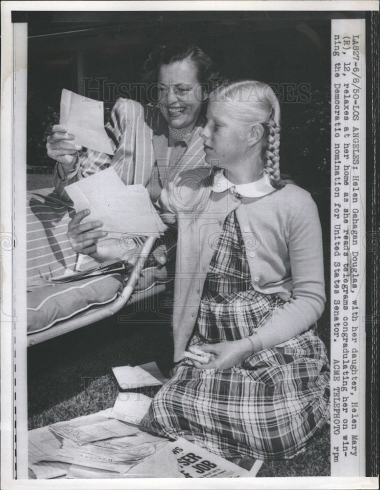 1960 Press Photo Helen Gahagan American Film Actress Politician Chicago Illinois - Historic Images