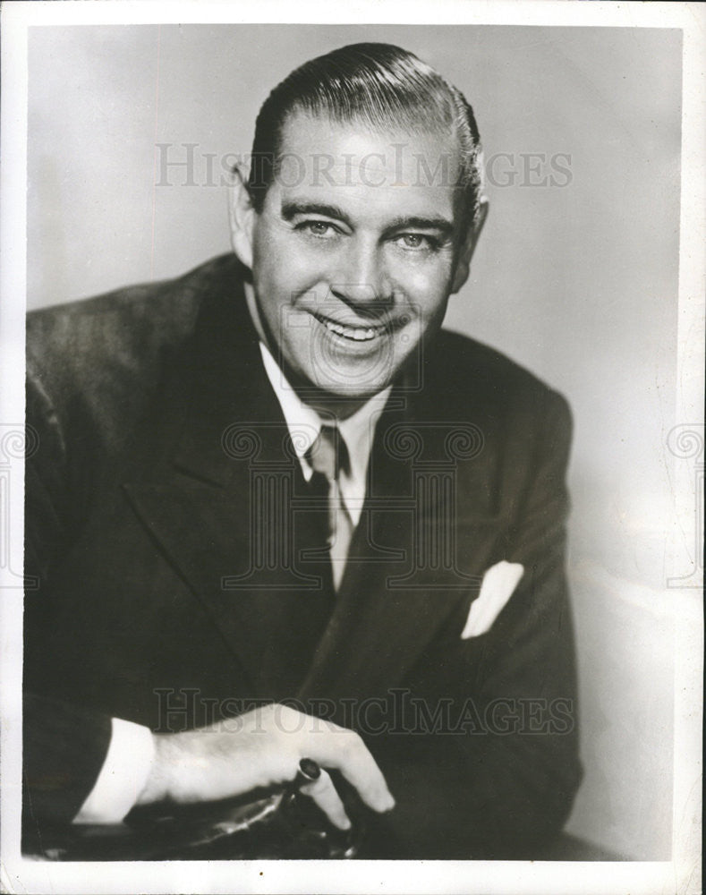 1952 Press Photo Morton Downey Popular Singer in the United States. - Historic Images