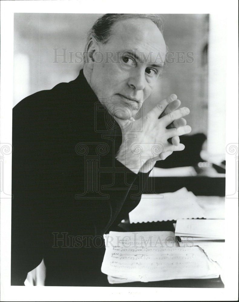 1996 Press Photo CHRISTOPH ESCHENBACH GERMAN PIANIST CONDUCTOR - Historic Images
