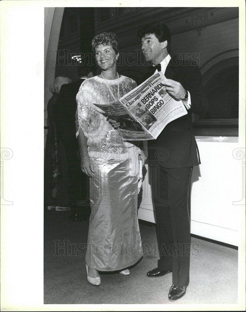 1986 Press Photo Comic Tom Dressen - Historic Images