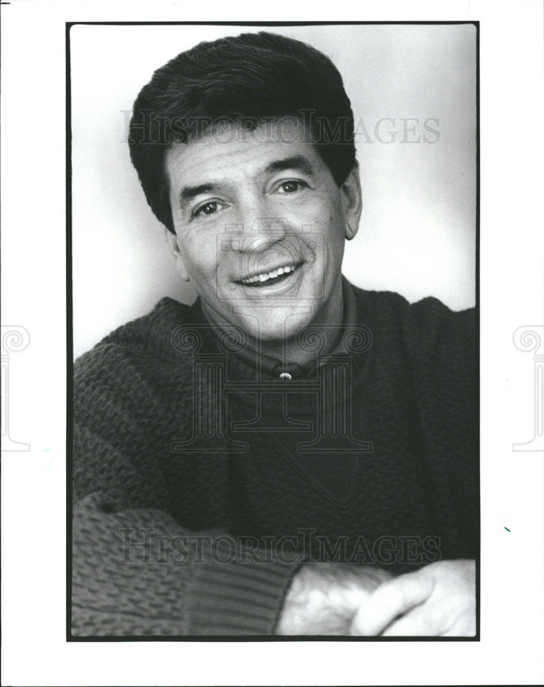 Press Photo Comedian Tom Dreesen - Historic Images