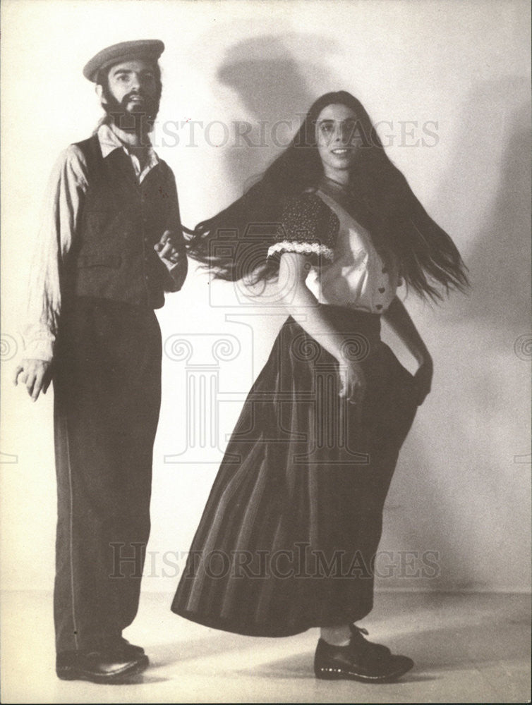 1975 Press Photo Livia Drapkin Dancer - Historic Images