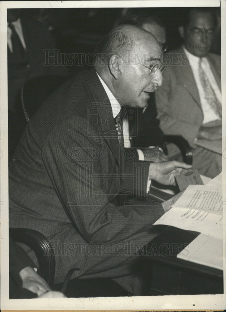 1934 Press Photo Pierre DuPont American Wilmington Delaware Businessman - Historic Images