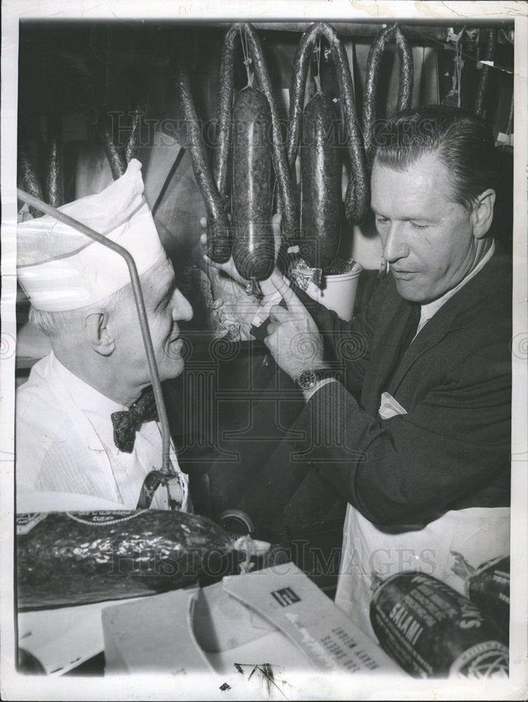 1958 Press Photo Millionaire Nelson A Rockefeller Governor Candidate New York - Historic Images