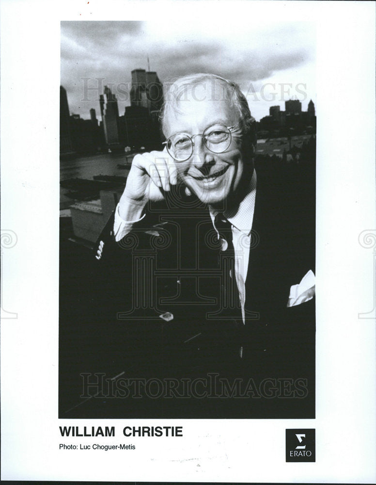 1996 Press Photo William Christie French-American Musician Composer - Historic Images