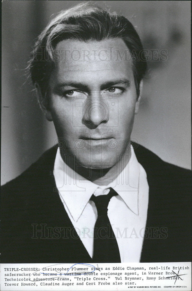 1970 Press Photo CHRISTOPHER PLUMMER CANADIAN THEATER FILM ACTOR - Historic Images