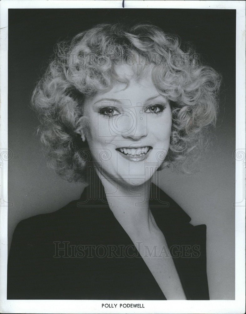 1980 Press Photo Songstress Polly Pdewell will debut at the Empire Room - Historic Images