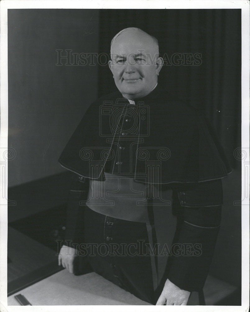 1978 Press Photo Rev. Msgr. William Plubkett pastor Immaculate Conception parish - Historic Images