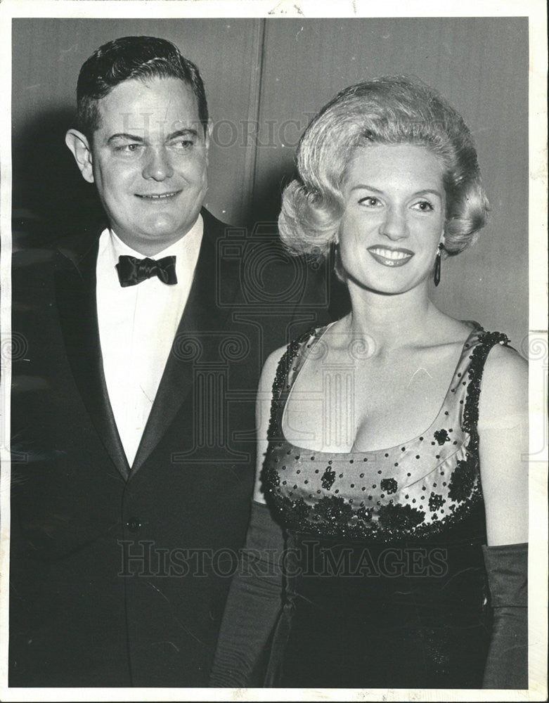 1965 Press Photo Mr. and Mrs. Comer Plummer Chicago Lighthouse For The Blind - Historic Images