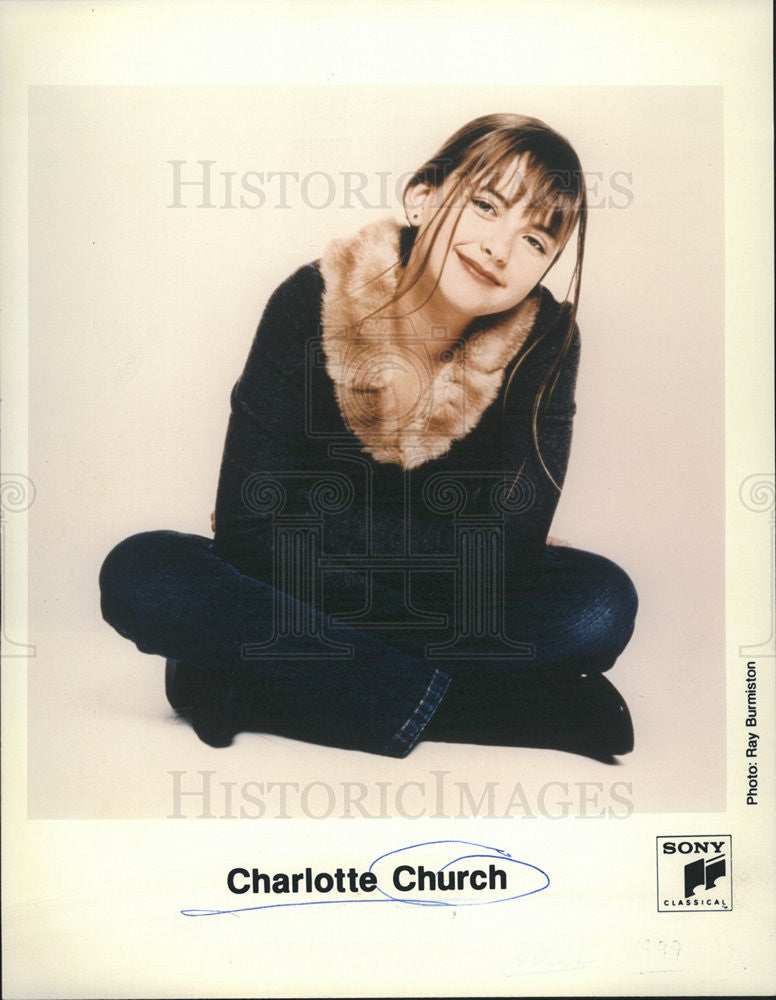 Press Photo Charlotte Church Singer Songwriter - Historic Images