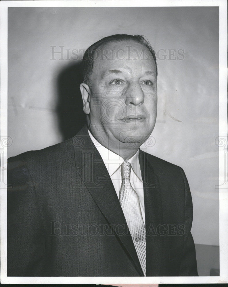 1959 Press Photo James J. Christopher Cook County Chicago - Historic Images