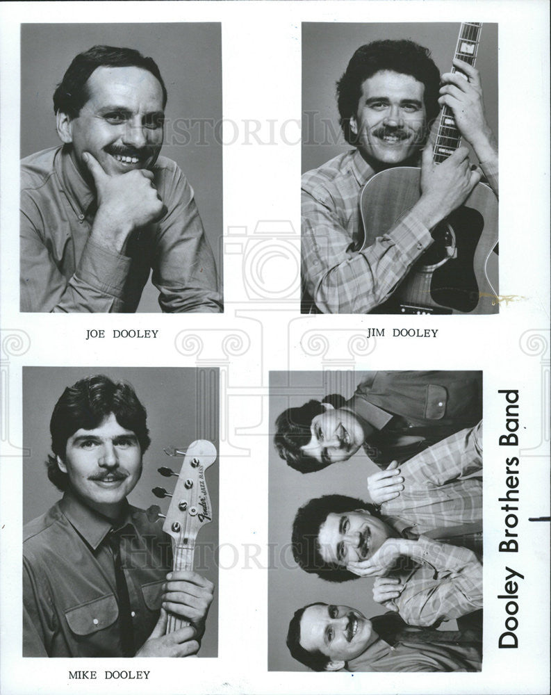 1984 Press Photo Dooley Brothers Band - Historic Images