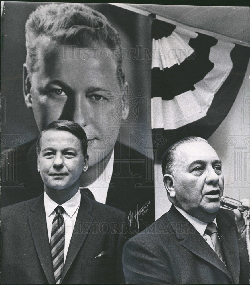 1968 Press Photo Attorney General William G. Clark Democratic Senator Illinois - Historic Images