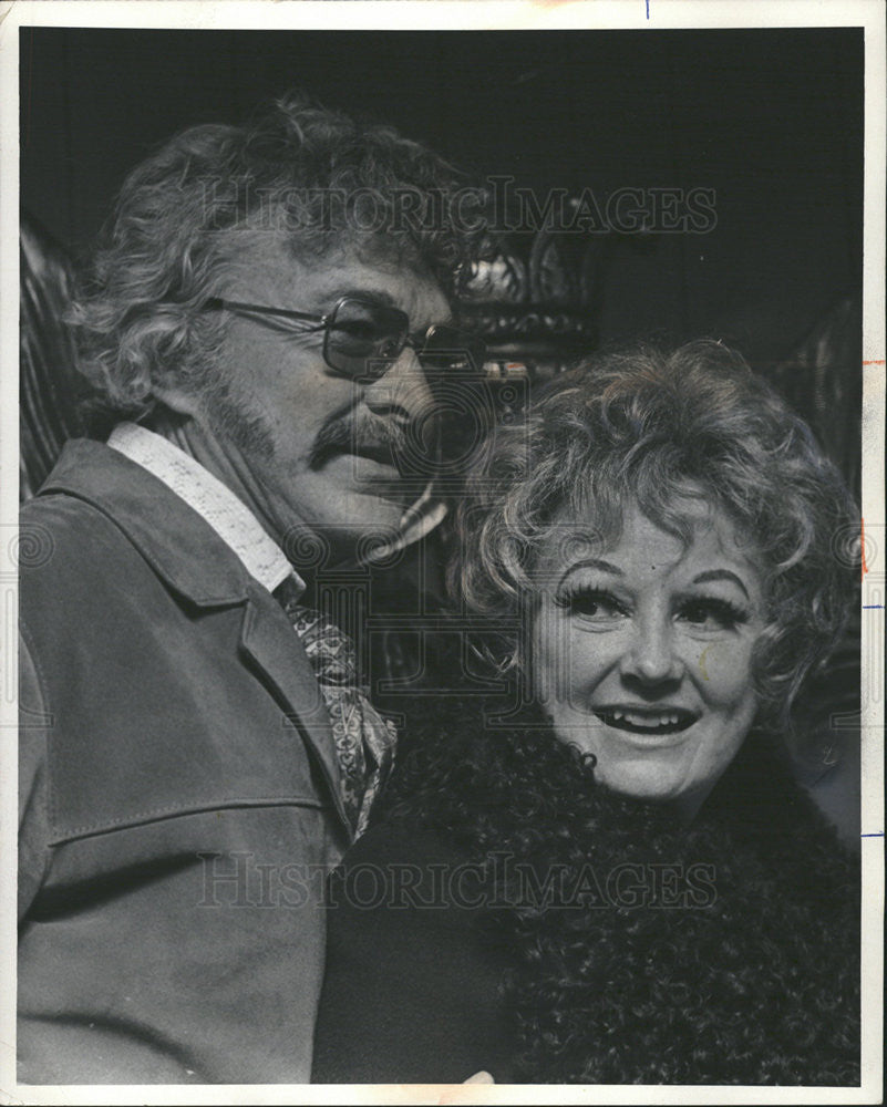 1972 Press Photo Phyllis Diller and Husband Ward Donovan - Historic Images