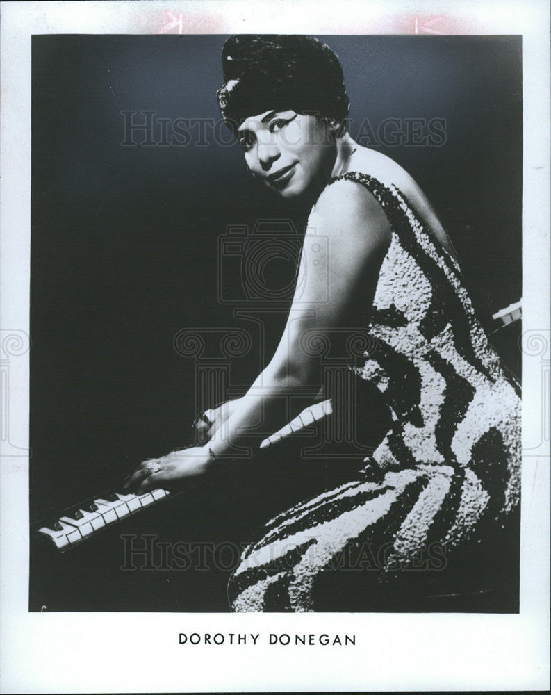 1983 Press Photo Musician Dorothy Donegan - Historic Images