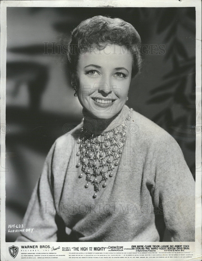 1959 Press Photo Actress Laraine Day The High and the Mighty - Historic Images