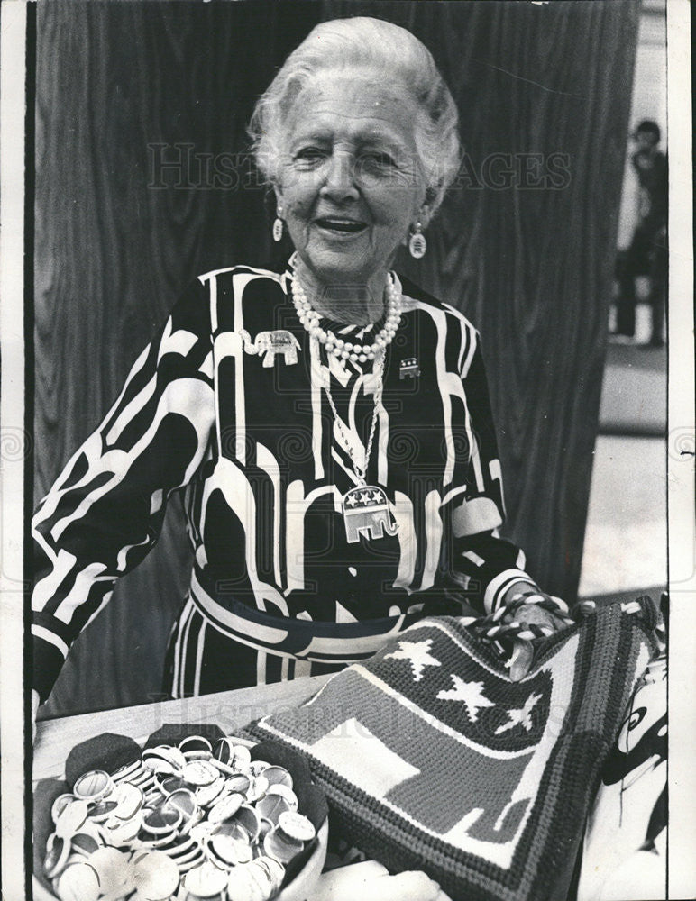 1972 Press Photo Edith Luckett Davis,former actress - Historic Images