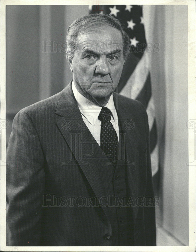 1984 Press Photo Karl Malden American Film Television Actor - Historic Images