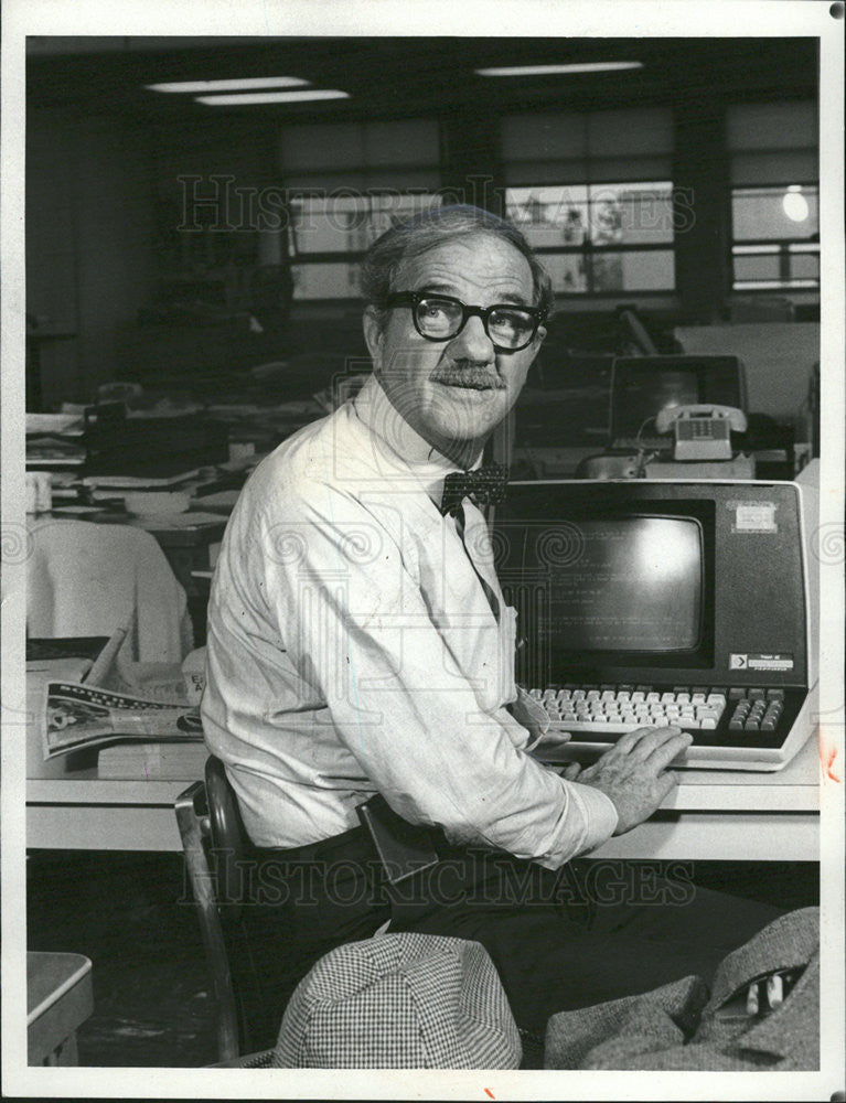 1981 Press Photo Actor Karl Malden in &quot;Word of Honor.&quot; - Historic Images