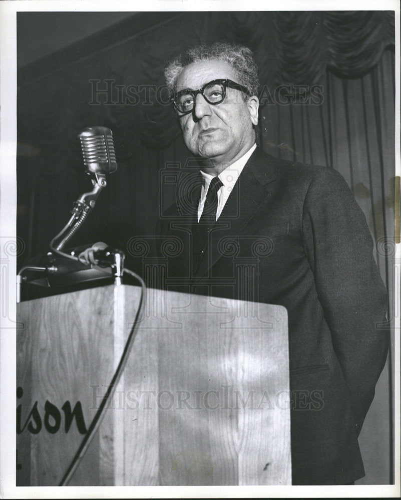 1959 Press Photo Dr. Charles Malik pres. of the UN Gen. Assembly - Historic Images