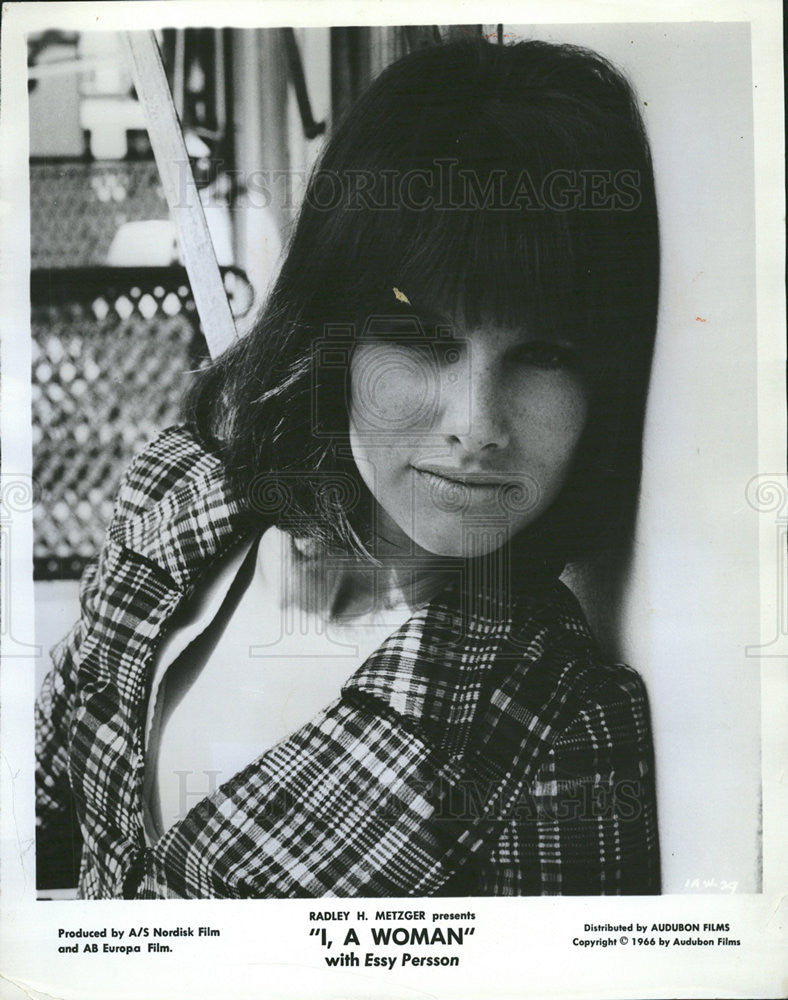 1966 Press Photo Essy Persson In The Swedish Film &quot;I, A Woman&quot; - Historic Images