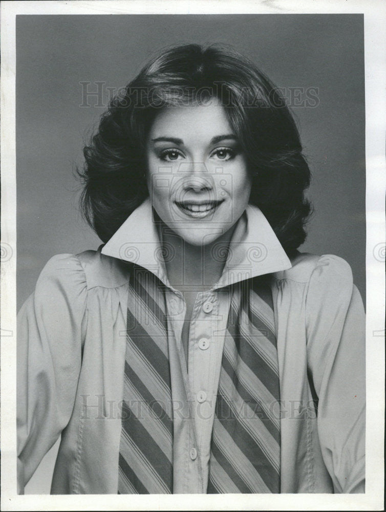 1979 Press Photo Donna Pescow in TV shoe &quot;ANGIE&quot; - Historic Images