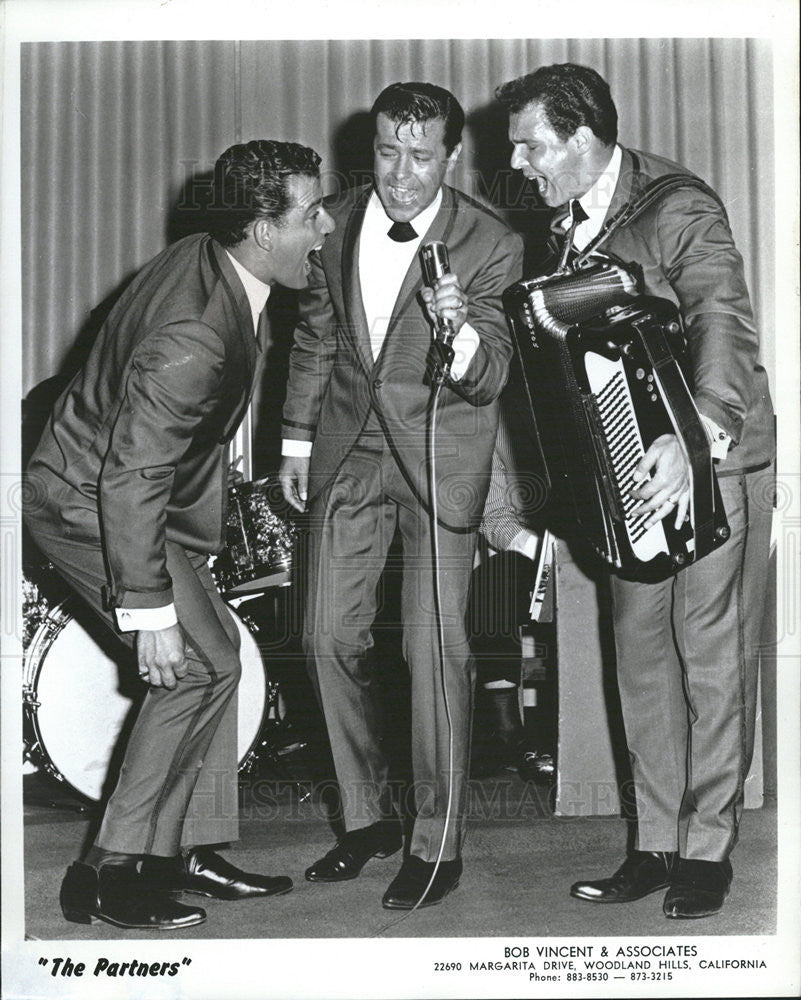 1971 Press Photo The Partners,Joe MArino,Joe Kirchen,Jimmy Smiraglia - Historic Images