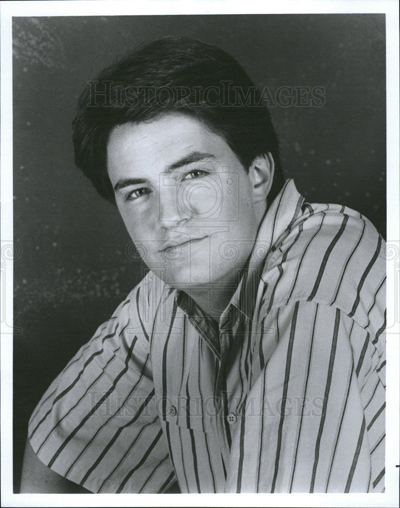 Press Photo Matthew L.Perry,actor - Historic Images