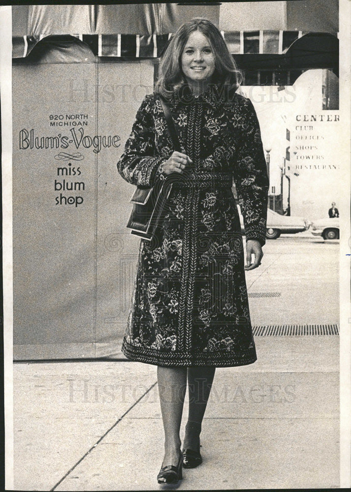 1971 Press Photo Sharon Rockerfeller in Chicago - Historic Images