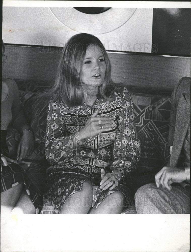 1971 Press Photo Sharon Percy Rockefeller Former West Virginia First Lady - Historic Images
