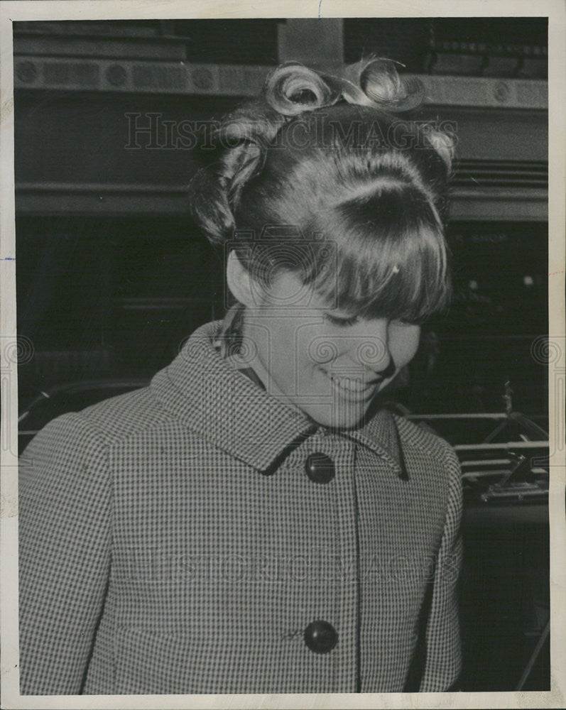 1967 Press Photo Sharon Percy at Womens Athletic Club - Historic Images