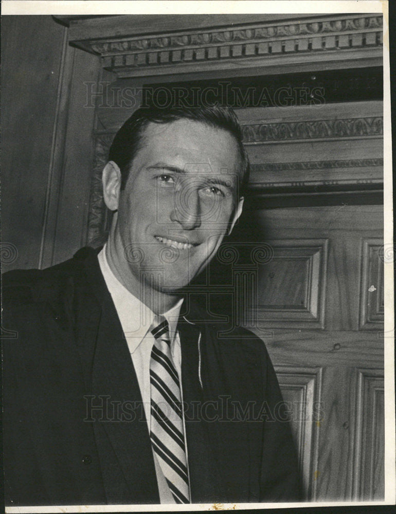 1967 Press Photo John Rockefeller IV in Chicago for his wedding - Historic Images