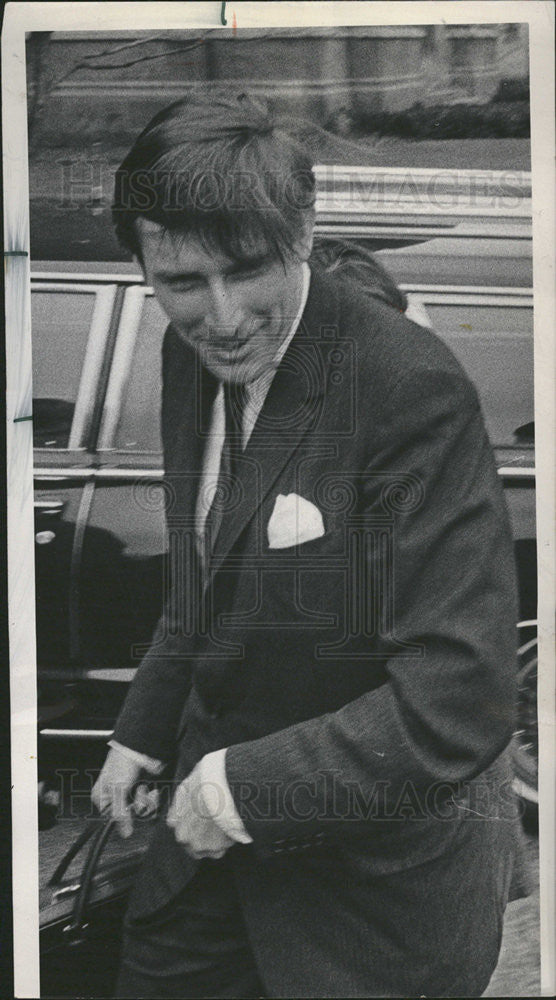 1967 Press Photo John D. Rockefeller IV, Bridegroom, Politician, Oil Dynasty - Historic Images