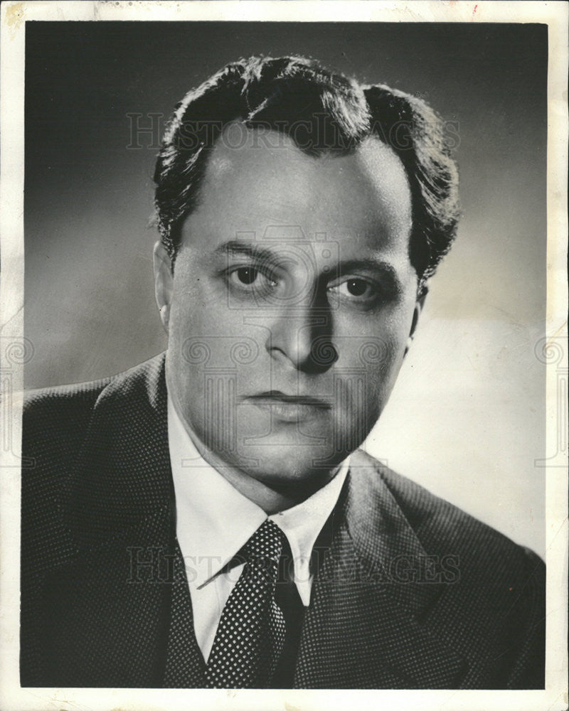 1957 Press Photo Boris Christoff will be in concert at the Orchestra Hall - Historic Images