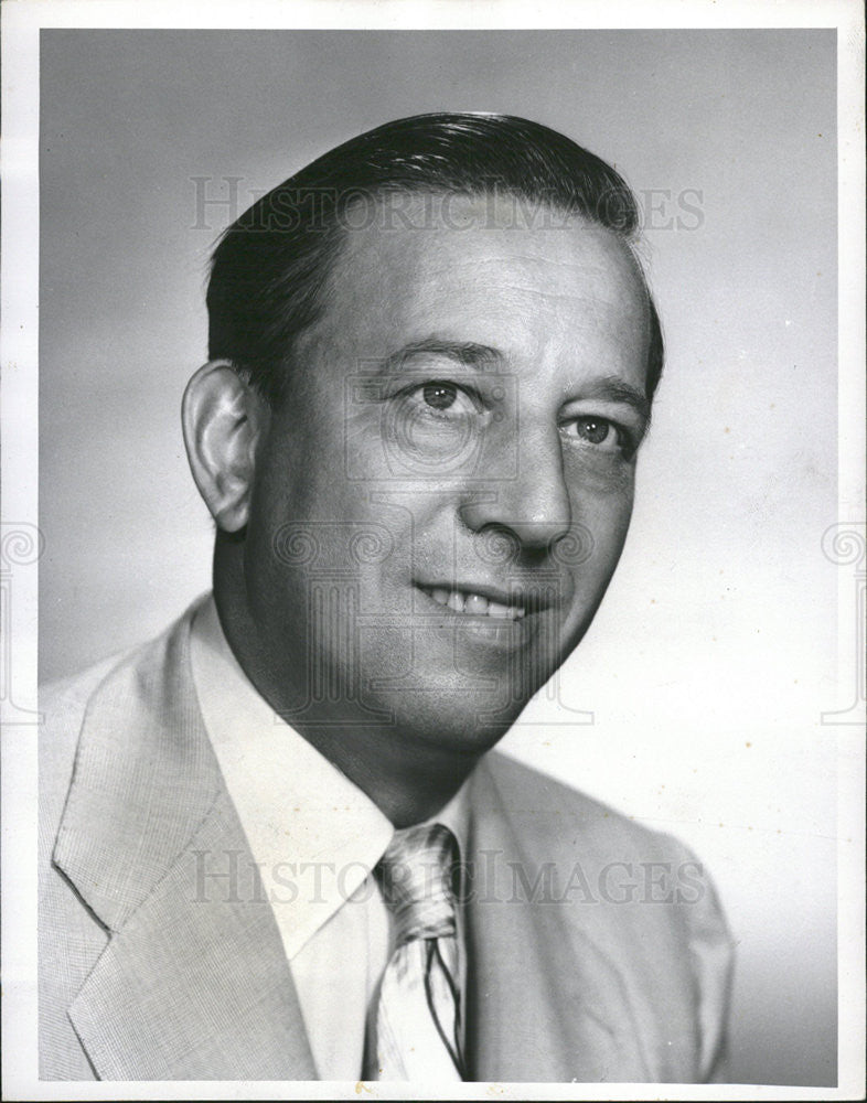 1952 Press Photo Herb Polesie panel member on &quot;Twenty Questions&quot; - Historic Images