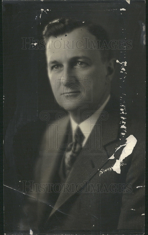 1930 Press Photo Charles Chrysler Oak Park Illinois President - Historic Images