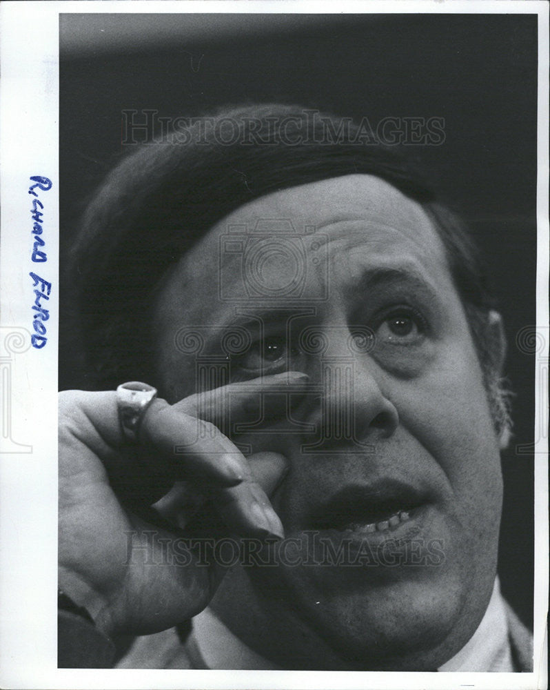 1976 Press Photo Richard Elrod at memorial service for Mayor Daley - Historic Images