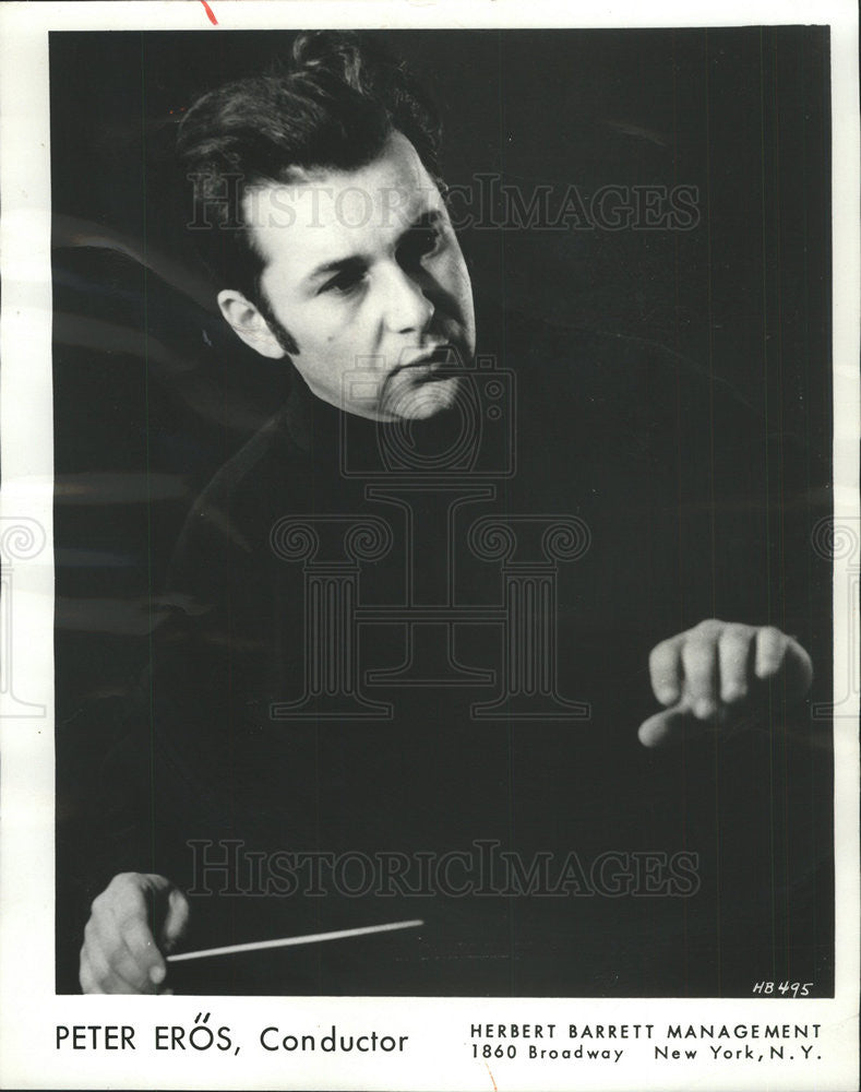 1976 Press Photo Peter Eros, conductor for the San Diego Symphony - Historic Images