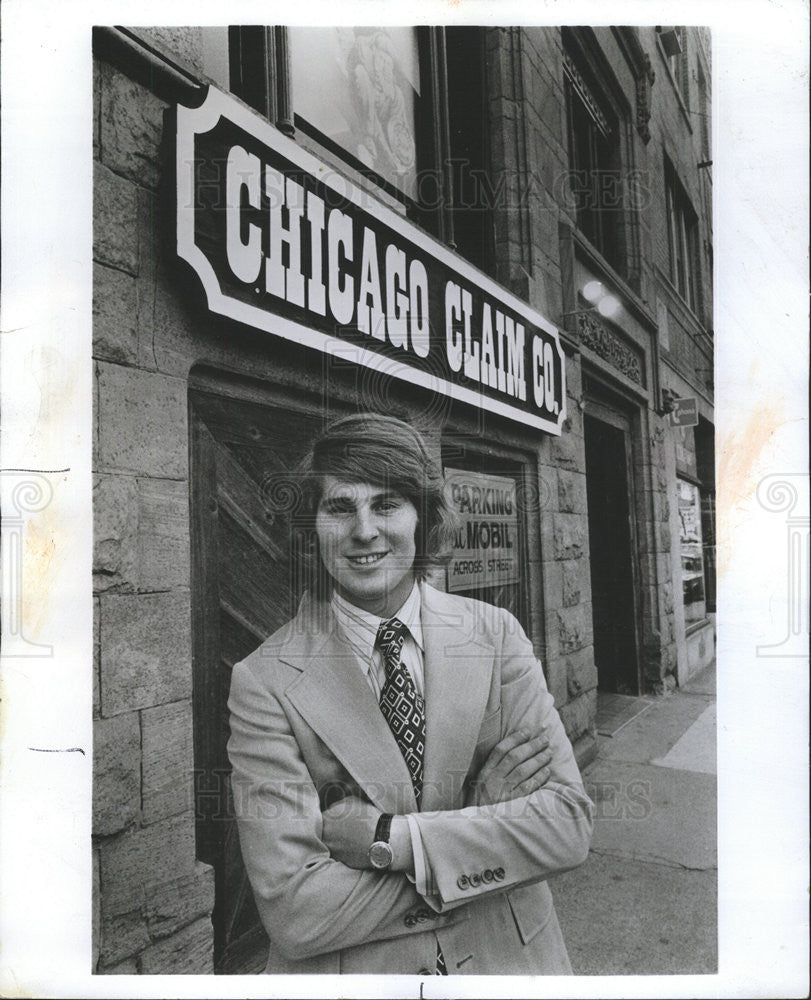 1975 Press Photo Jim Errant, president Errant Enterprises, Inc. - Historic Images